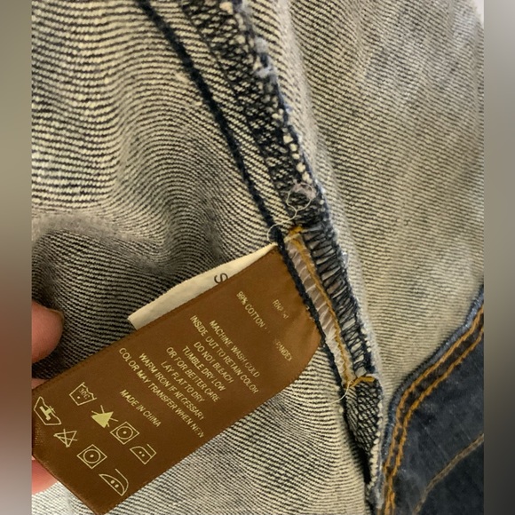 Kut from the Kloth Denim Distressed Jacket-Size XS - Picture 9 of 14